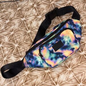 PINK Victoria's Secret Neon Tie-Dye Waist Bag